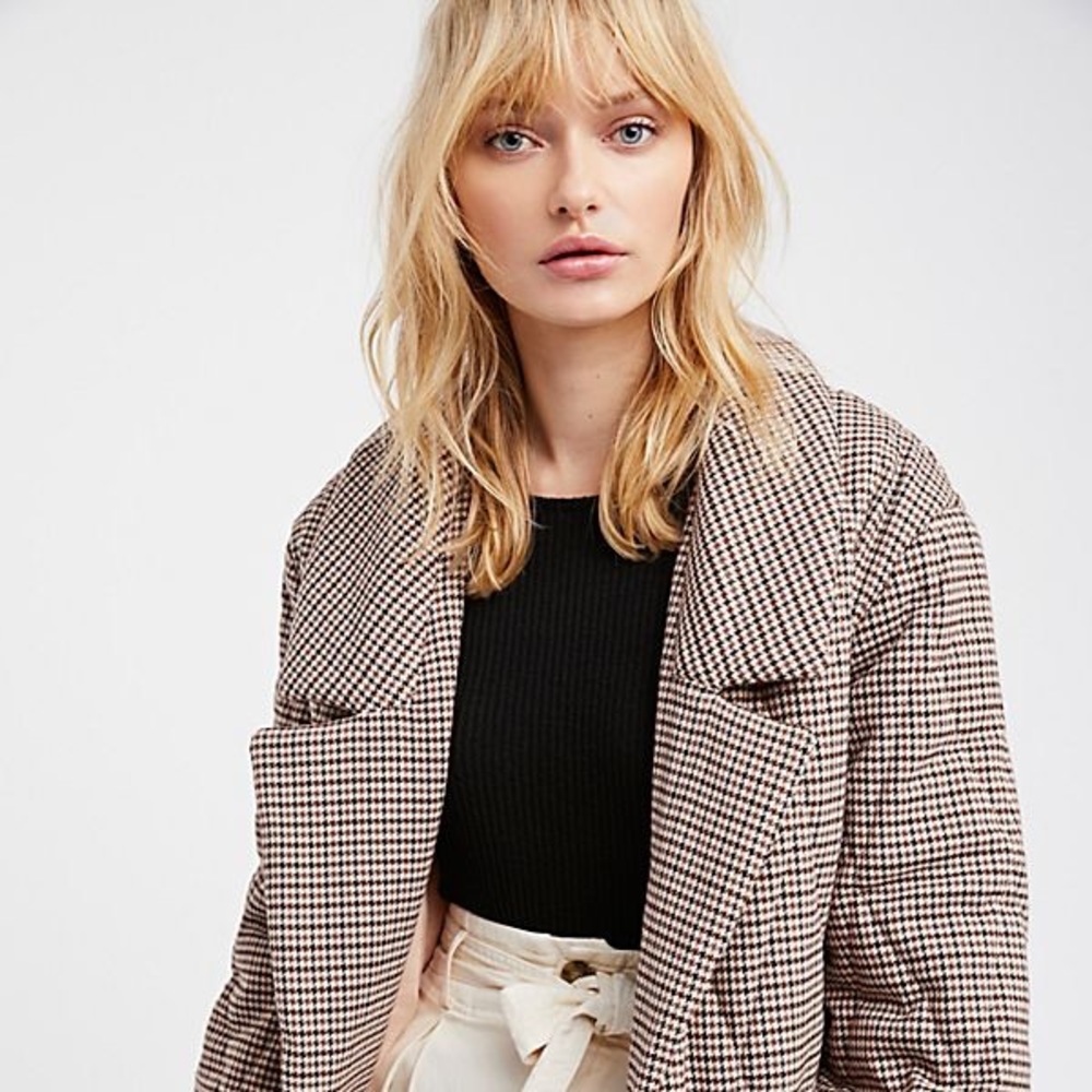 NWT Free People Menswear Pillow Jacket - Picture 2 of 8